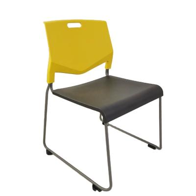 China Large Hall Building Stackable Cheap Price Plastic Chair Stackable Training Chair for sale