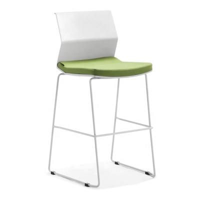 China GS-G1764 Light Stable Luxury Plastic Back Comfy Metal Bar Chair With Stable Parallel Frame for sale