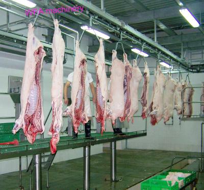 China Customized Slaughter Line Pig Slaughtering Machine Price Pig Carcass Transpotion&Store Transport Rail For Slaughterhouse for sale