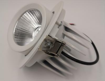 China 26w Cutting 105mm Gimbal LED Downlight Size 125mm , Led Recessed Eyeball Lights Easy To Mount for sale