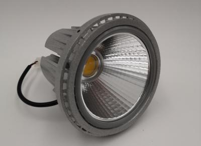 China Silver Or White AR111 Spot LED Lamp Module 38w 15 Degree Diameter 111mm CRI80 COB for sale