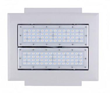 China Waterproof Square 420mm Gas Station Canopy Led Light 100w For Convenience Store Commercial for sale