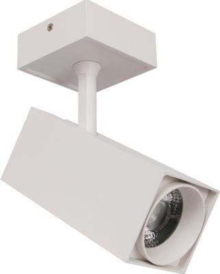 China 10w LED montado superficial pone de relieve la vivienda blanca de la forma cuadrada estrecha de 15 grados en venta