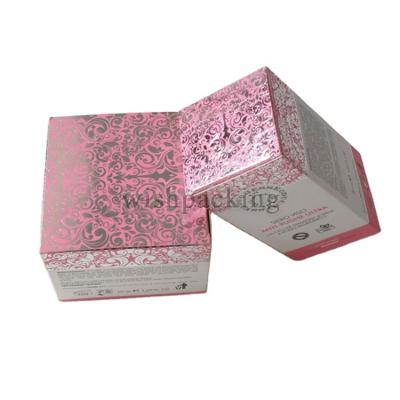 China Free Sample Professional Supplier Certificates Recyclable Perfume Cosmetic Packaging Box for sale