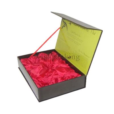 China Tea Tool Satin Tissues Chipboard Package Box Set Cardboard Recyclable Paper Gift Box for sale