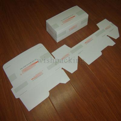 China Recyclable paper 350gsm chromacard test box for sale