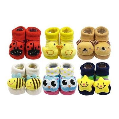 China JL 3d Infant Viable Toddler Newborn Baby Anti Slip Cotton Socks Gift Sets Summer Sock Babi Socks for sale