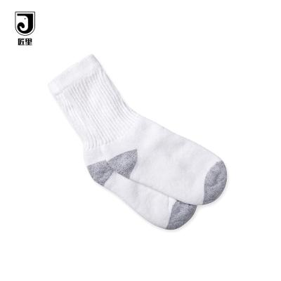 China JL-A620 Boy JL-A620 School Socks Viable White Cotton Kids Socks 100% White Children for sale