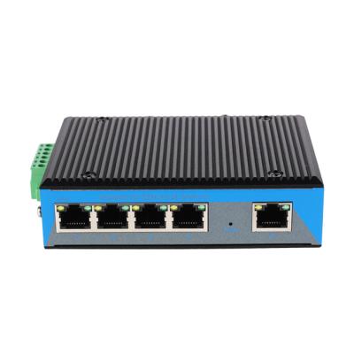 China Unmanaged POE Shenzhen Factory Network Switch Ethernet Switch 5 Port 10/1000mbps POE 2 Year Full-Duplex And Half-Duplex 10gbps for sale