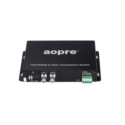 China Video Optical Fiber Coaxial Digital Transmitter HD Control System 1080P VOOP Terminal Optical Video Terminal for sale