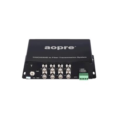 China Video Optical Fiber Coaxial Digital Transmitter HD Control System 1080P VOOP Terminal Optical Video Terminal for sale