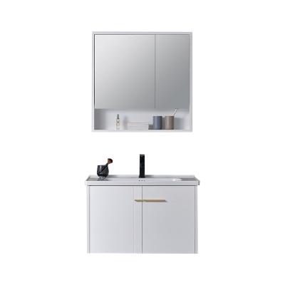 China New Designs 318-6 Chaozhou POLI High Quality And Modern Modern Bathroom Vanity PVC Cabinet for sale