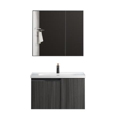 China Modern MDF Bathroom Vanity Best MDF Price Beyond 32 Inch MDF Wall Mounted Luxury Bathroom Vanity Cabinet for sale