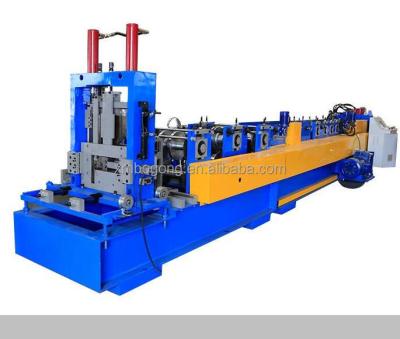 China Hotels Easily Change Automatic CZ Cu Purlin Roll Forming Machine Interchangeable CZ Section Steel Purlin Roll Forming Machine for sale