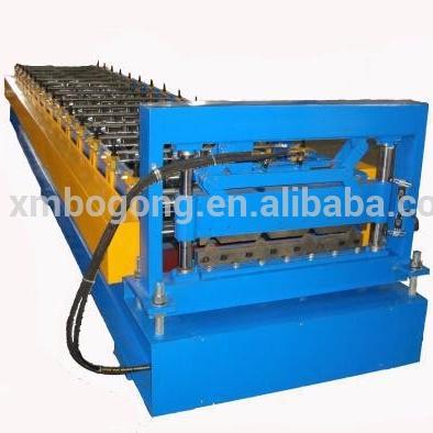 China Trapezoidal Galvanized Sheeting Roof Profile Panels Rolling Machines for sale