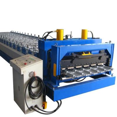 China Building Material Shops Cheap Price Glazed Tile Roll Forming Machine Metal Tile Making Machine for sale