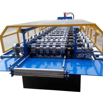 China Building Material Shops Standing Seam Metal Roofing Machine With Tapered Sheet for sale