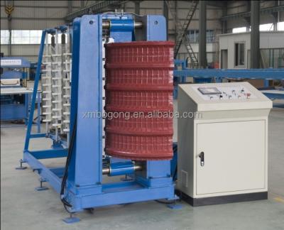 China Building Material Stores Metal Roofing Sheet Crimping Curving Machine for sale