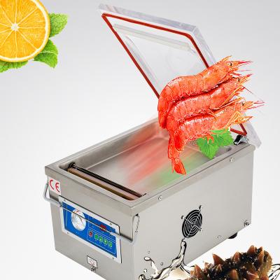 China CLOTHING Table top dz260 food vacuum sealer chicken packing machine for sale