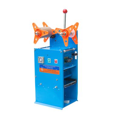 China CLOTHING Bespacker BZD-95 Semi Automatic Manual Milk Cup Plastic Sealing Machine for sale