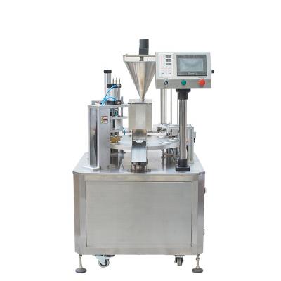 China Commercial High Speed ​​Automatic Rotary Type Nespresso Coffee Capsule Bespacker XBG-900C Filling Sealing Machine for sale