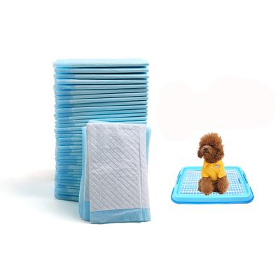 China Viable In Stock 100pcs Deodorant Pet Diapers Super Absorbent Urine Pad Diaper Thick Dog Diaper for sale