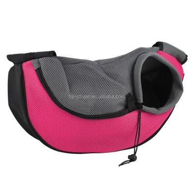 China Viable Pet Carrier Cat Puppy Small Animal Dog Carrier Sling Front Mesh Travel Tote Shoulder Carrier Bag Dog for sale