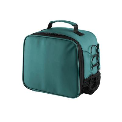 China 2019 PU Picnic Matte Portable Waterproof Bag Insulated Lunch Bag With Handle Zipper For Outdoor for sale