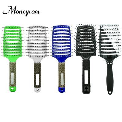 China Professional Breathable Styling Paddle Hair Brush Barber Styling Tool Quick Drying Hair Combing Massage Brush for sale