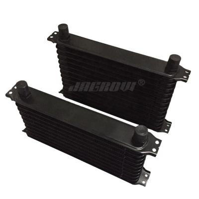 China 6061 or 3003 greddy style performance aluminum universal 10 row 13 row oil cooler for sale