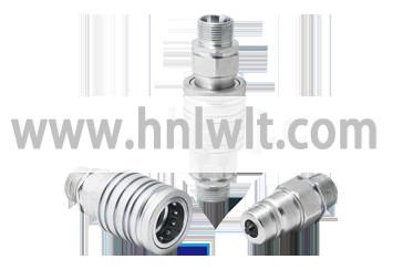 Китай Steel Hydraulic Quick Connector with 5000 PSI Maximum Pressure and Zinc Plated Finish продается