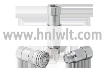 中国 5000 PSI NPT Steel Hydraulic Quick Connect with Zinc Coating / Ball Valve 販売のため