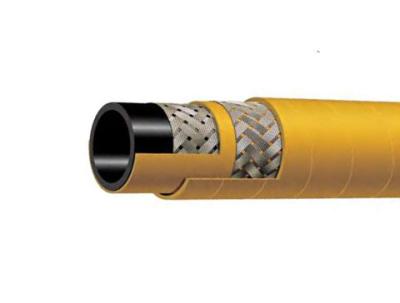 China LT802 600PSI high temperature oil resistant braided steel wire air hose for sale