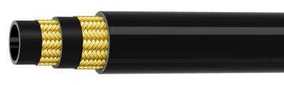 China Oem Hydraulic Wire Braid Hose with Fittings Temperature Resistant up to 120.C en venta