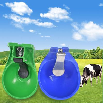 China Durable Hot Selling Plastic Automatic Water Bowl For Livestock Diary Cow Cattle Raise Elevate Calf Nipple Drinker for sale