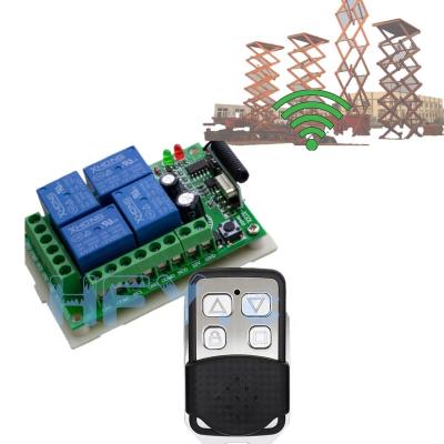 China Automatic Wireless Remote Control Ev1527 and Receiver Kit for 12v Smart Home Crane for sale