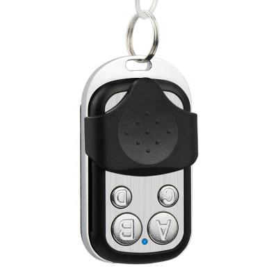 China Universal 4 channel 433mhz code gate garage door opener rf automatic remote control electric cloning key for sale