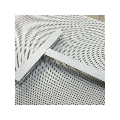 China Traditional Design Ceiling Pin Hole Pin Components Grid Top Quality T-Shaped Lacquer Keel for sale