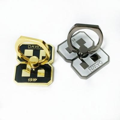 China Custom Manufacturer Logo Adjustable Metal Around 360 Rotatable Zinc Alloy Ring Adjustable Phone for sale