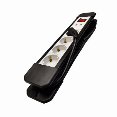 China Safety Eu Extension Power Strip Surge 230V European Type Socket With USB for sale