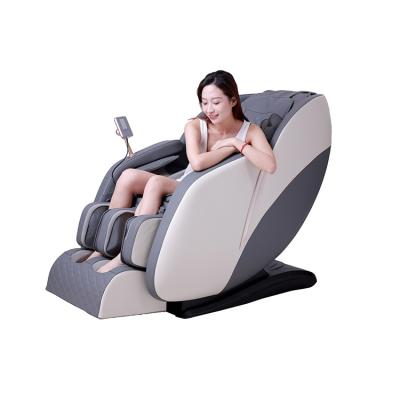 China Factory Supply Good Quality Sl Track Zero Gravity Pu 4d Full Body Massage Chair For Sale for sale