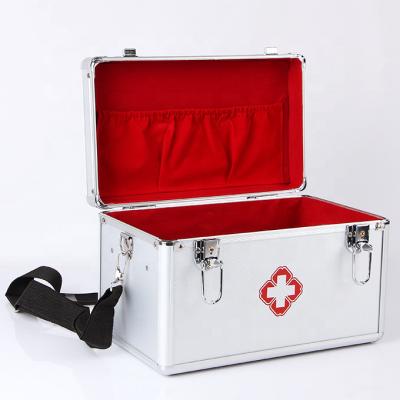 China First Aid Devices Emergency Tool Case Tool Case Aluminum First Aid Box for sale