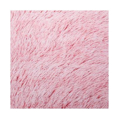 China Factory Wholesale Breathable Warm Polyester Super Soft 100% Plush Gradient Plush Fleece Fabric Custom Made For Home Textile for sale