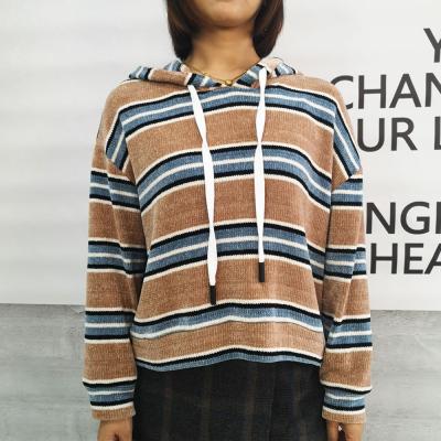 China Custom High Fashion Breathable Quality Manufacturer Sweater Shirt Casual Unisex Oversized Knitted Hoodie For Women for sale