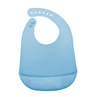 China BPA free made in china top quality portable simple modern silicone baby bibs for sale