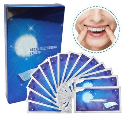 China 28Pcs/14Pair Convenient Advanced White Private Label Oral Hygiene Home Dental Teeth Whitening Gel Strips for sale