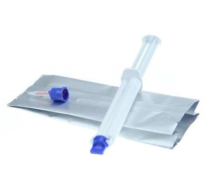 China Convenient Clinic 35% Peroxide Hp Teeth Whitening Gel With Double Barrel Syringe for sale