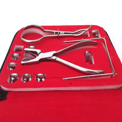 China Durable Dental Rubber Dam Clamps Bracket Rubber Dam Kit for sale