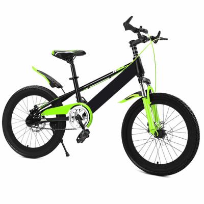 China Spring Fork Kids Bike Double Disc Bicycle Kids Mountain Bike 16 18 Inch for sale