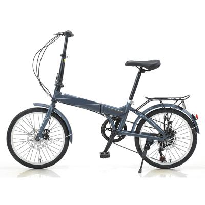 China China Aluminum Alloy Steel Cheap Lightweight Folding Single Speed ​​Cycle Child Bike 20 Inch 10 Years for sale